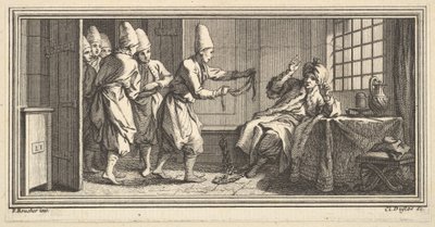 Tutsağa İp Getirmek, 1746-47. by Claude Augustin Duflos