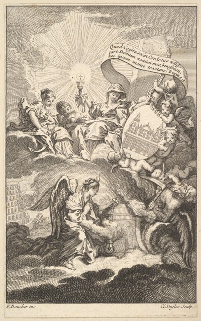 Frontispiece, Aziz Sulpice Binası