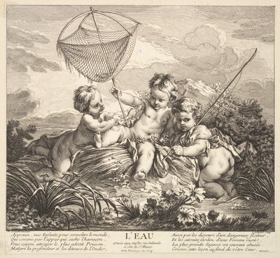 Su, 18. yüzyıl. by Claude Augustin Duflos