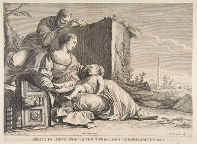 Kutsal Aile.n.d. by Claude Cherpignon