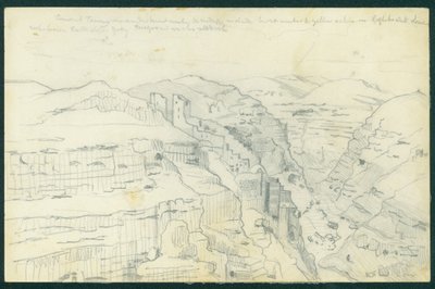 Mart Saba, 1873 by Claude Conder