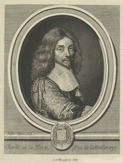 Charles de la Porte, La Meilleraye Dükü 1602-1664, yaklaşık 1690. by Claude Duflos