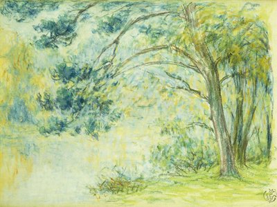 Manzara; peyzaj by Claude Emile Schuffenecker