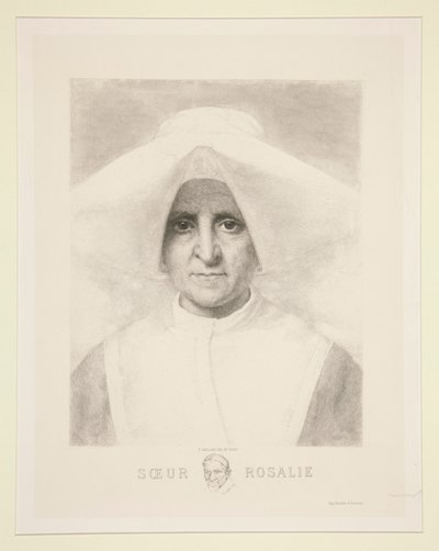 Rahibe Rosalie by Claude Ferdinand Gaillard