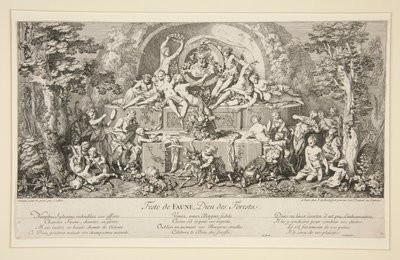 FAUN Bayramı, Foresta Tanrısı by Claude Gillot