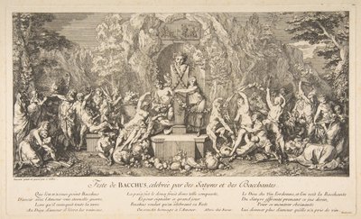 Bacchus.n.d. Bayramı by Claude Gillot
