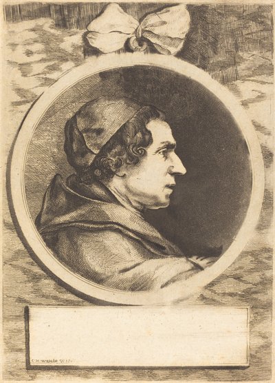 Bir Başrahip Portresi by Claude Henri Watelet after Charles Nicolas Cochin II
