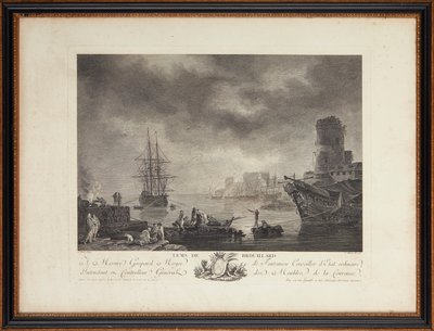 Fransız çelik gravürleri by Claude Joseph (after) Vernet