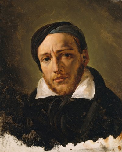 Jean-Louis-André-Théodore Gericault, c.1820-23 by Claude Joseph Vernet