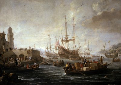Deniz manzarası by Claude Joseph Vernet