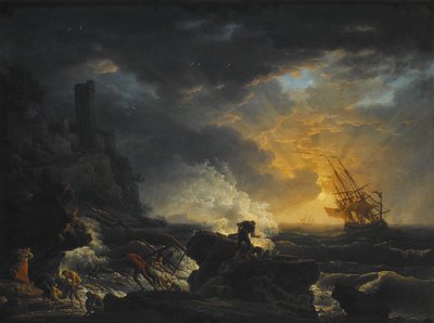 Batık, 18. yüzyılın ikinci yarısı. by Claude Joseph Vernet