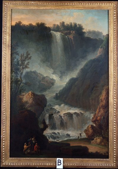 Terni Şelaleleri by Claude Joseph Vernet