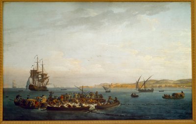 Ton balığı avı. Joseph Vernet