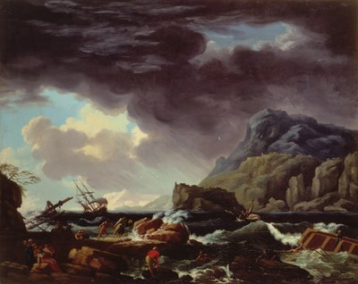 Bilinmeyen resim by Claude Joseph Vernet
