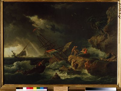 Bilinmeyen resim by Claude Joseph Vernet