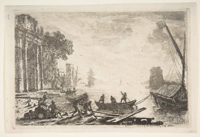 Rising Sun ile Liman Sahnesi, 1634. by Claude Lorrain