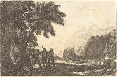 Eşkıyalarla Manzara by Claude Lorrain