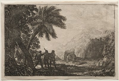 Eşkıyalarla Manzara, 1633. by Claude Lorrain