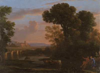 Pastoral Manzara, 1648 by Claude Lorrain