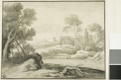 nehir sahnesi by Claude Lorrain