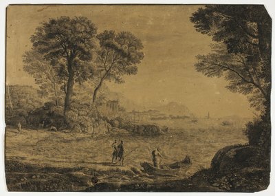 Deniz manzarası by Claude Lorrain