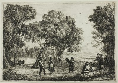 ülke dansı by Claude Lorrain