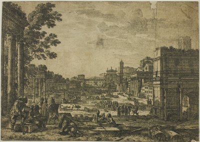 Roma Forumu by Claude Lorrain