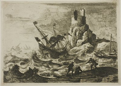 gemi enkazı by Claude Lorrain