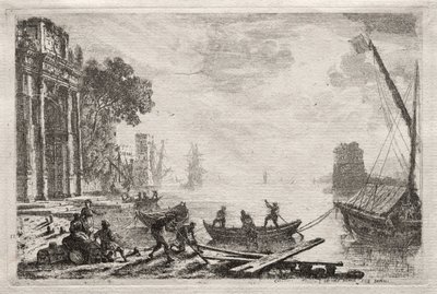 Gün Batımı, 1634. by Claude Lorrain