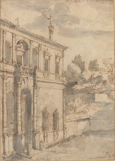 Papa Julius Villası by Claude Lorrain