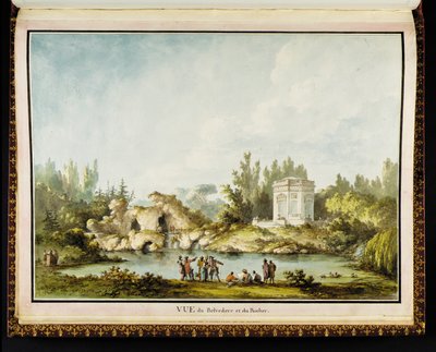 Richard Mique (1728-94) tarafından yazılan Recueil des plan du Petit Trianon