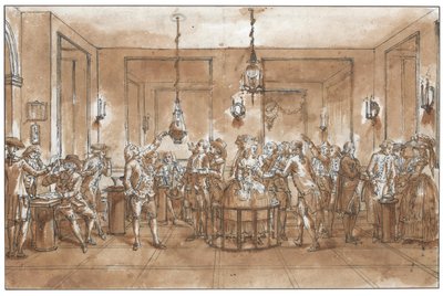 Bir Manyetik Deney. by Claude Louis Desrais