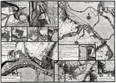 Fol.7 & 98 Recueil des Plans de Saintonge