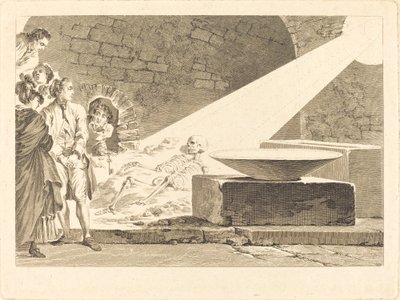 Fragonard ve Bergeret, Eşleriyle Pompeii