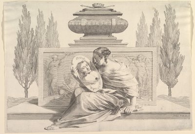 Avusturya Anne Onuruna Alegori, ca. 1643. by Claude Mellan