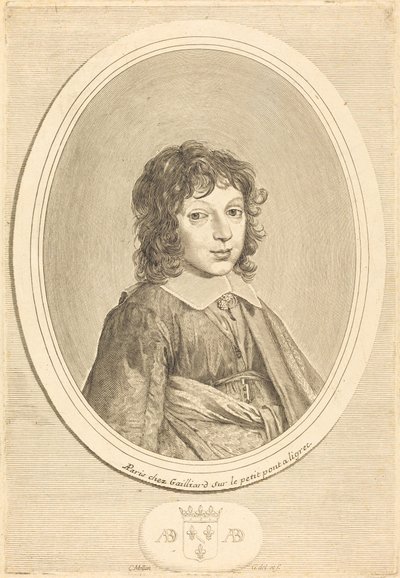 Armand de Bourbon, Condi Prensi by Claude Mellan