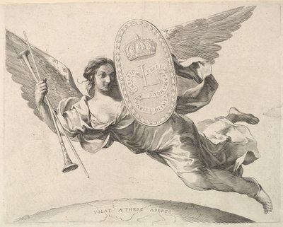 Louis XIV La Renommée volant