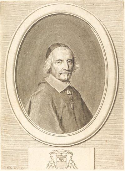 François de Villemontee by Claude Mellan