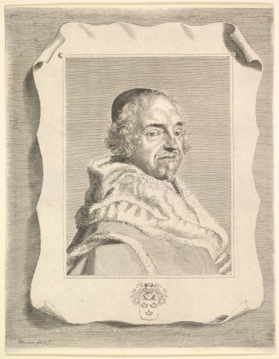 Francois-Théodore de Nesmond, yak. 1661. by Claude Mellan