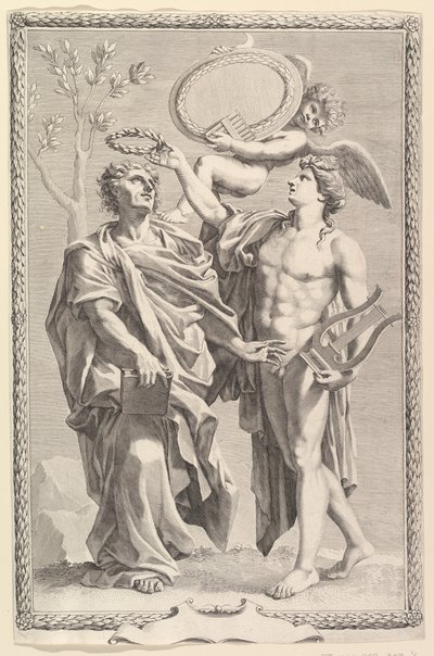 Ön eser: Virgil, Publius Virgilii Maronis Opera, 1641 by Claude Mellan