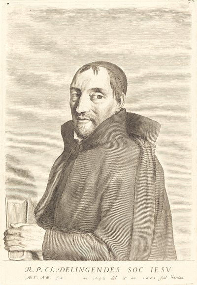 Henri II, Montmorency Dükü by Claude Mellan
