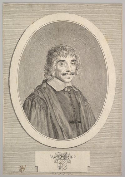 Jean Perrault, 1652. by Claude Mellan