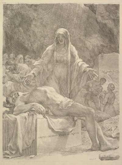 Ağıt, 1683. by Claude Mellan