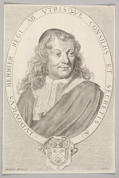 Louis Berryer, 1667. by Claude Mellan