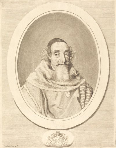 Mathieu Köstebek by Claude Mellan