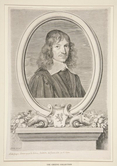 Nicholas Fouquet, Melun ve Vaux Vikontu (1615-1680) by Claude Mellan