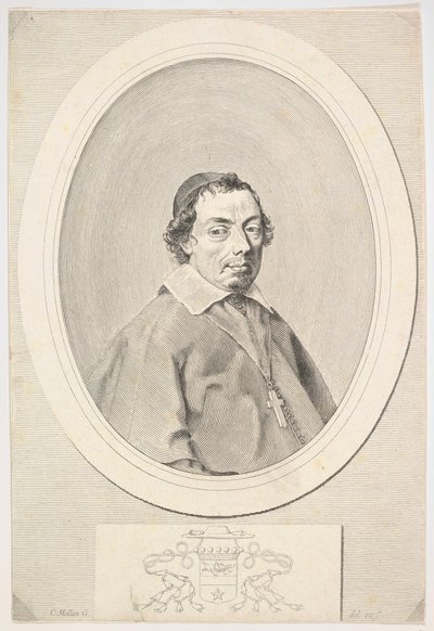 Nicolas Grillié, Uzès.n.d. Piskoposu by Claude Mellan