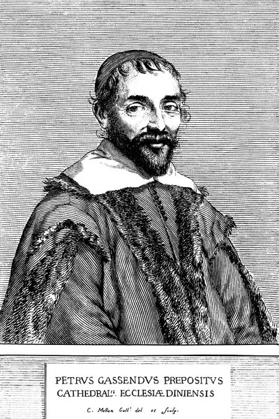 Pierre Gassendi, Fransız filozof, bilim adamı, astronom ve matematikçi, 17. yüzyıl. by Claude Mellan