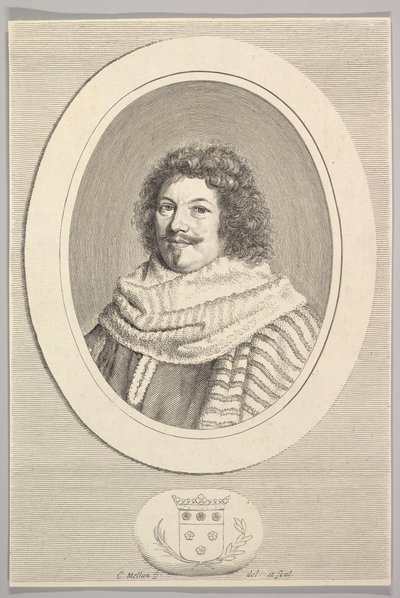 René de Longueil, Maisons Markisi. by Claude Mellan