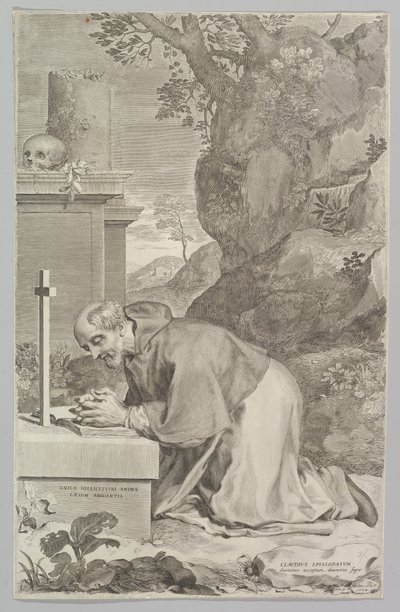 Aziz Claude, 1664. by Claude Mellan